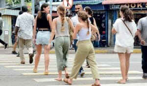 walking in Sri Lanka