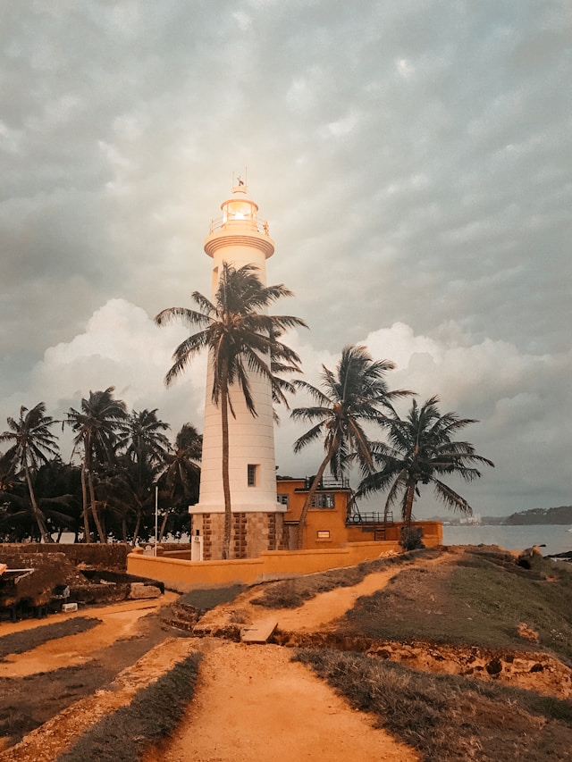 Light house in gall fort
